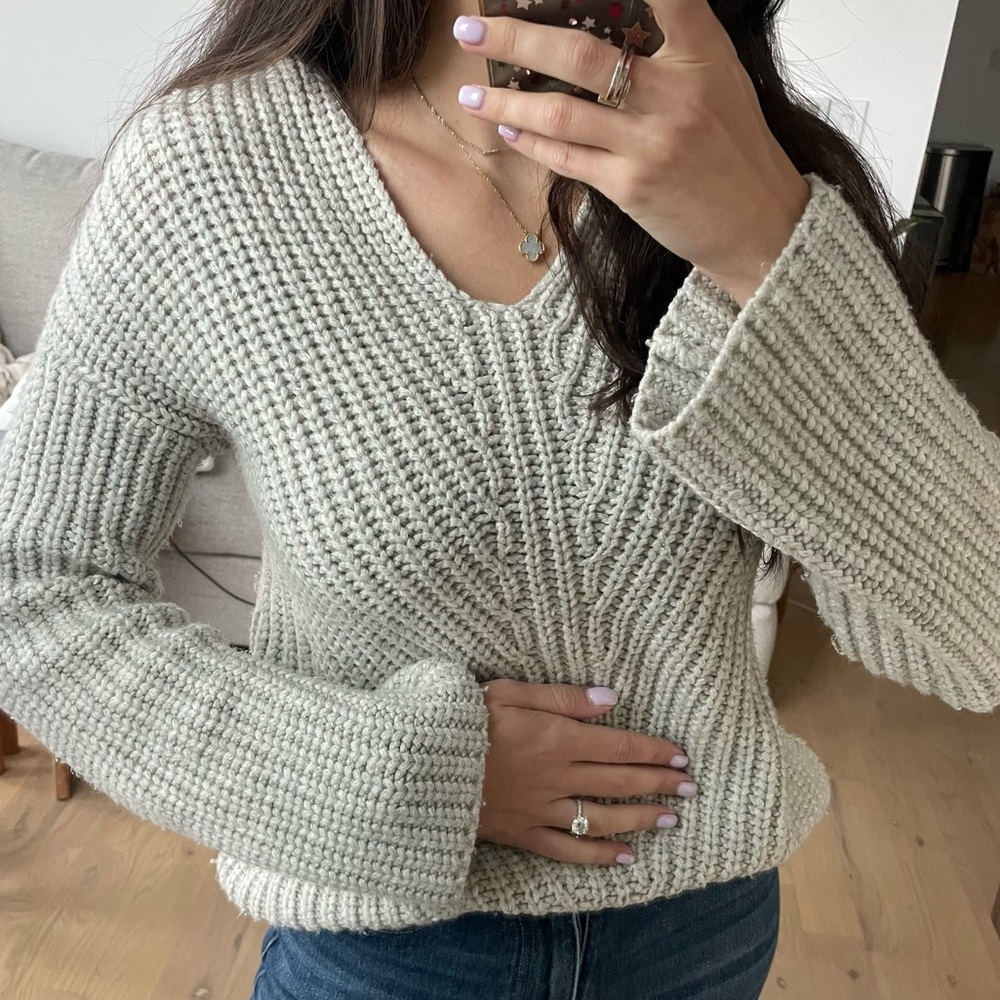 Cozy Ann Taylor knit hoodie